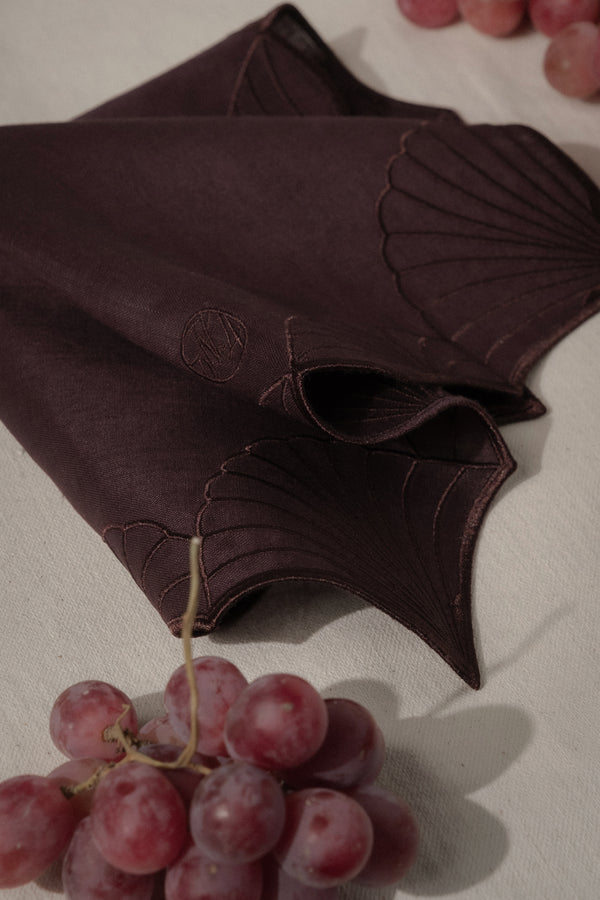 BOTÁNICA LINEN SET ROUGE