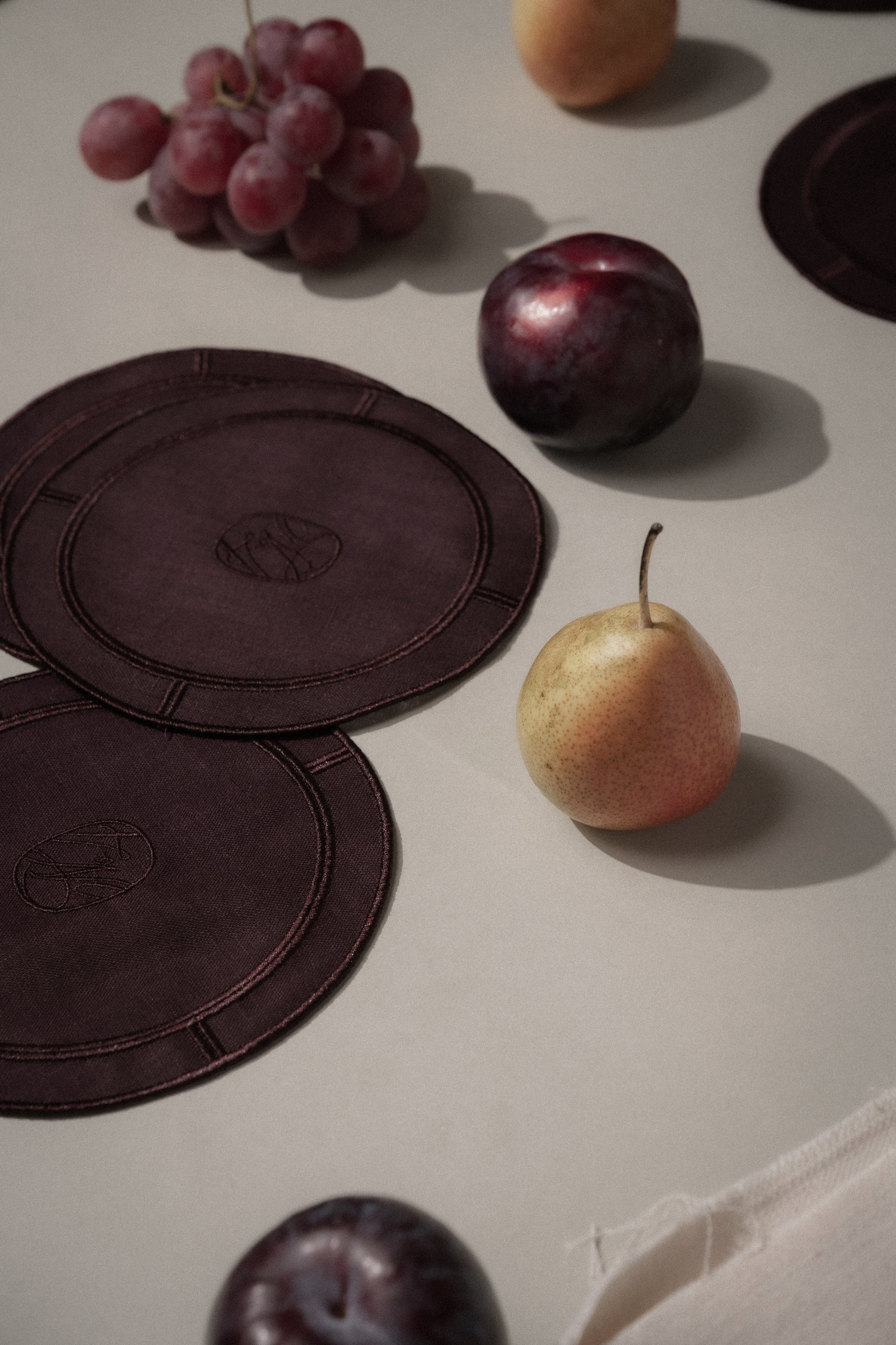 BOTÁNICA LINEN SET ROUGE