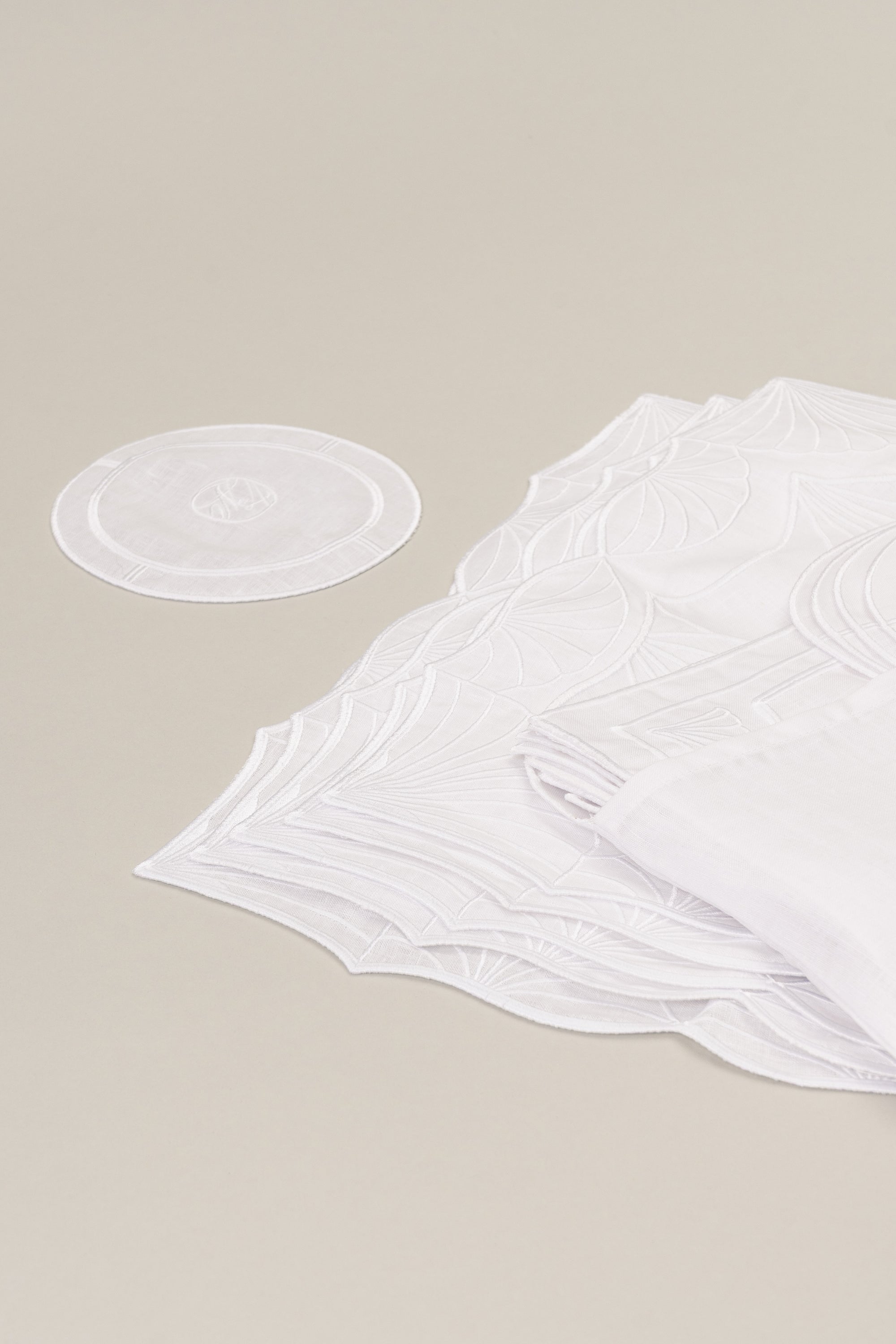 BOTÁNICA LINEN SET NATA